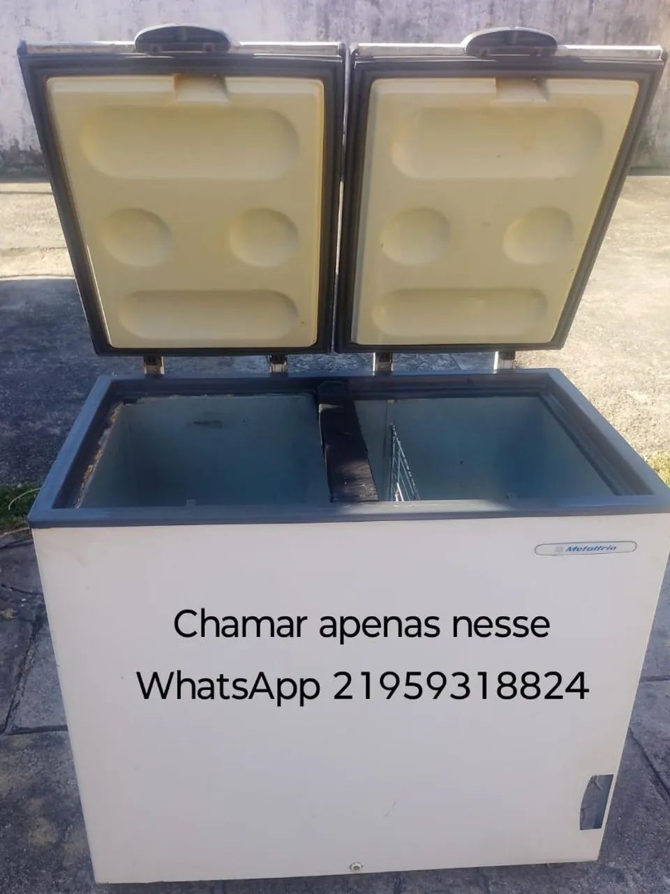 Freezer Horizontal 400 L Metalfrio entrego funcionando tudo perfeitamente 110v - Foto 2