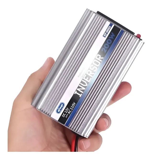 Inversor Tensão 12v 110v 200w Veicular Transformador Tomada Knup - Foto 3