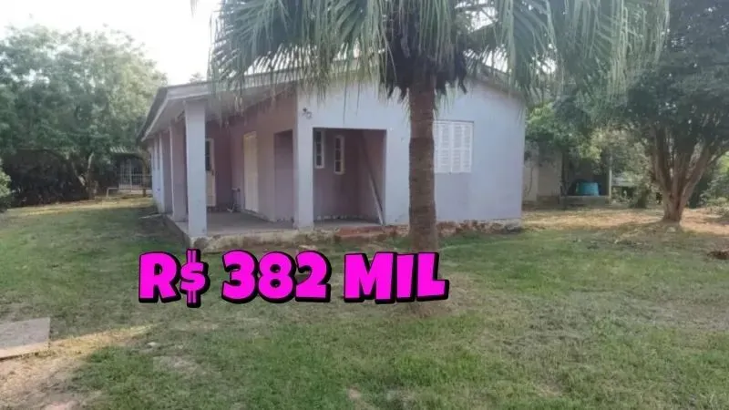 [618] CHACRINHA EM NOVA SANTA RITA COM DUAS CASAS E UM PAVILHÃO