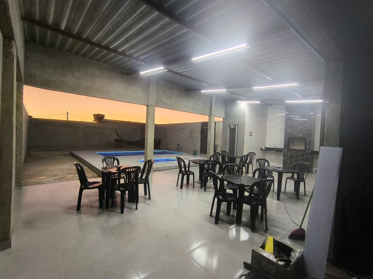 Espaço para festa