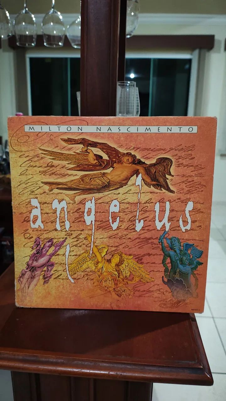 Milton Nascimento - Angelus  Vinil duplo 1993
