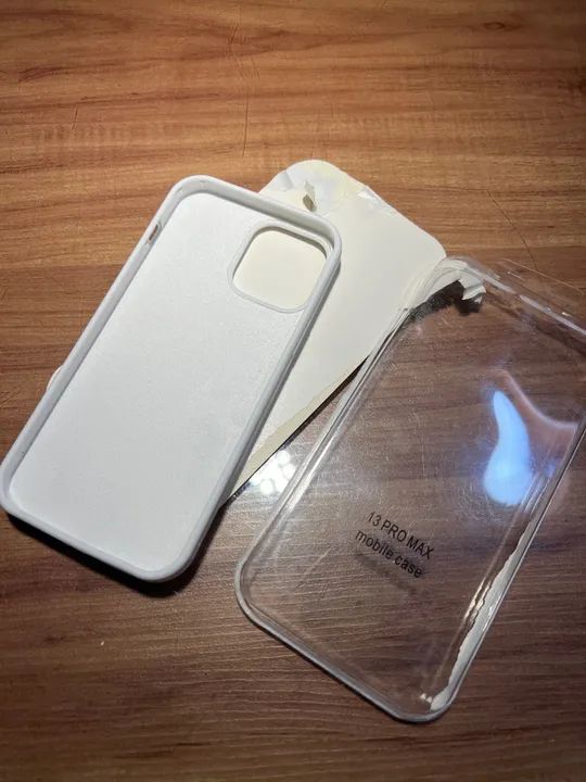 Capa de iPhone 13 Pro Max branco  - Foto 5