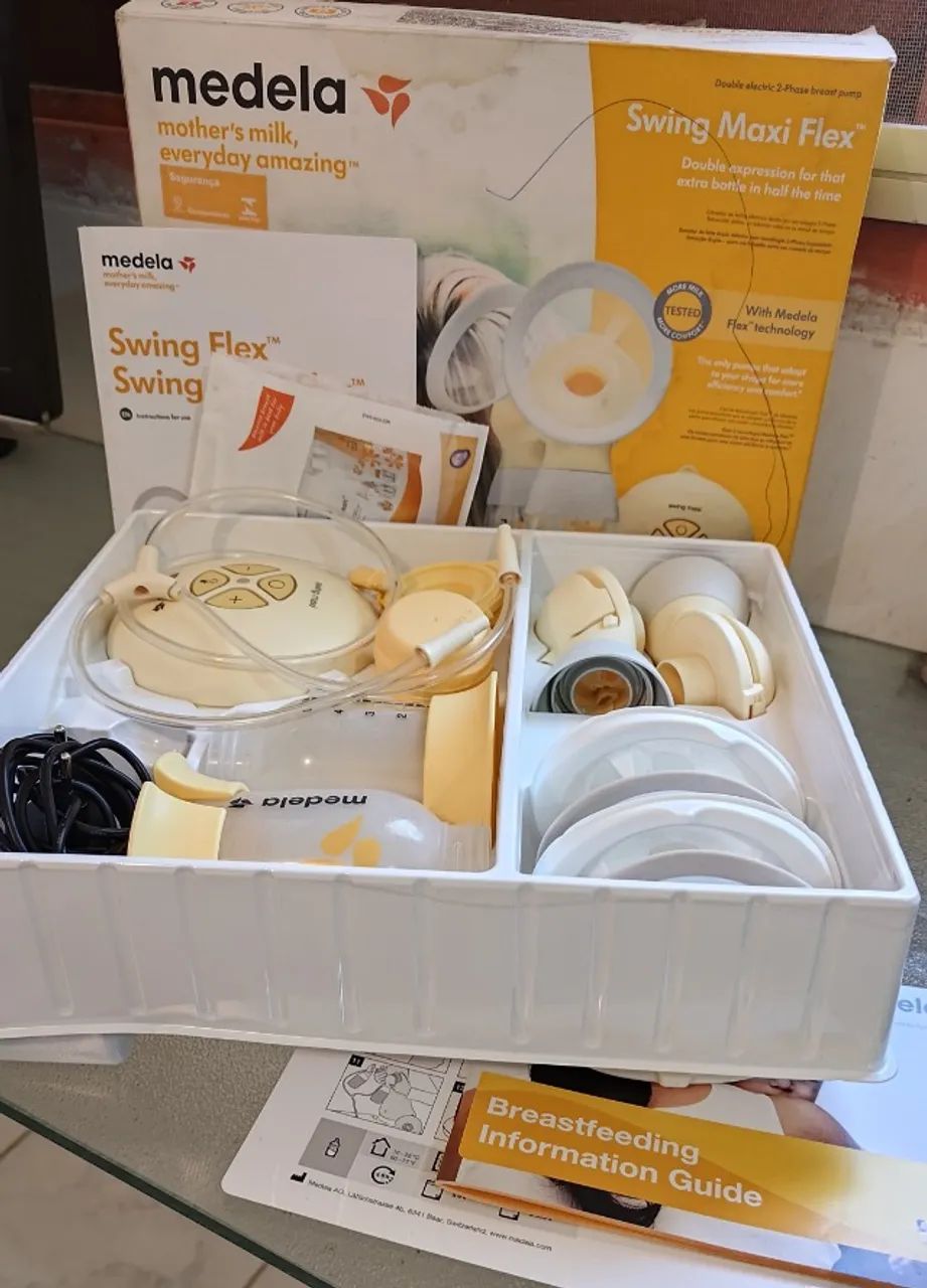 Extrator de leite medela swing duplo