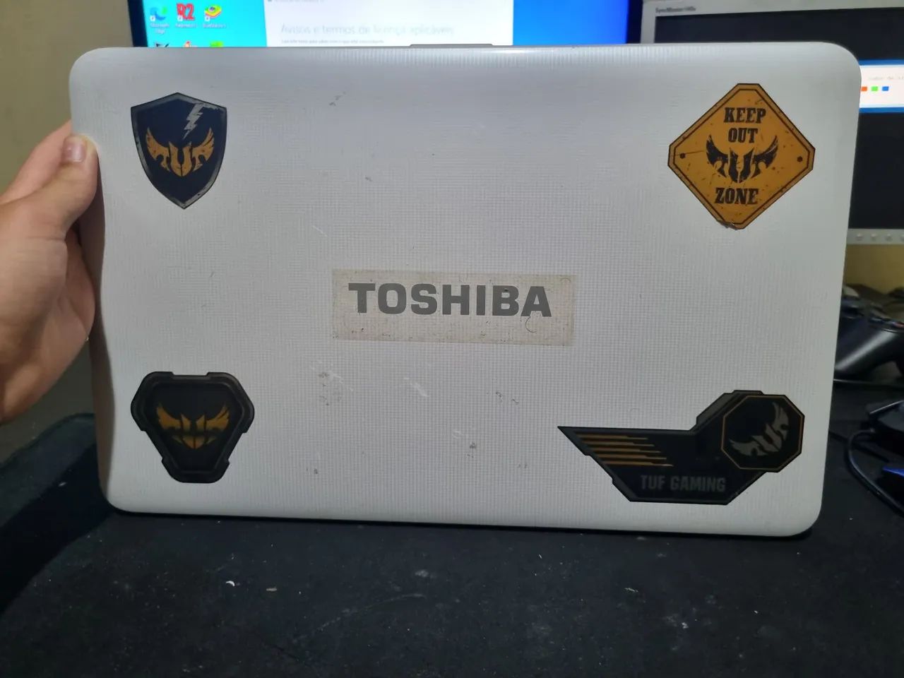 Notebook toshiba branco - Foto 2