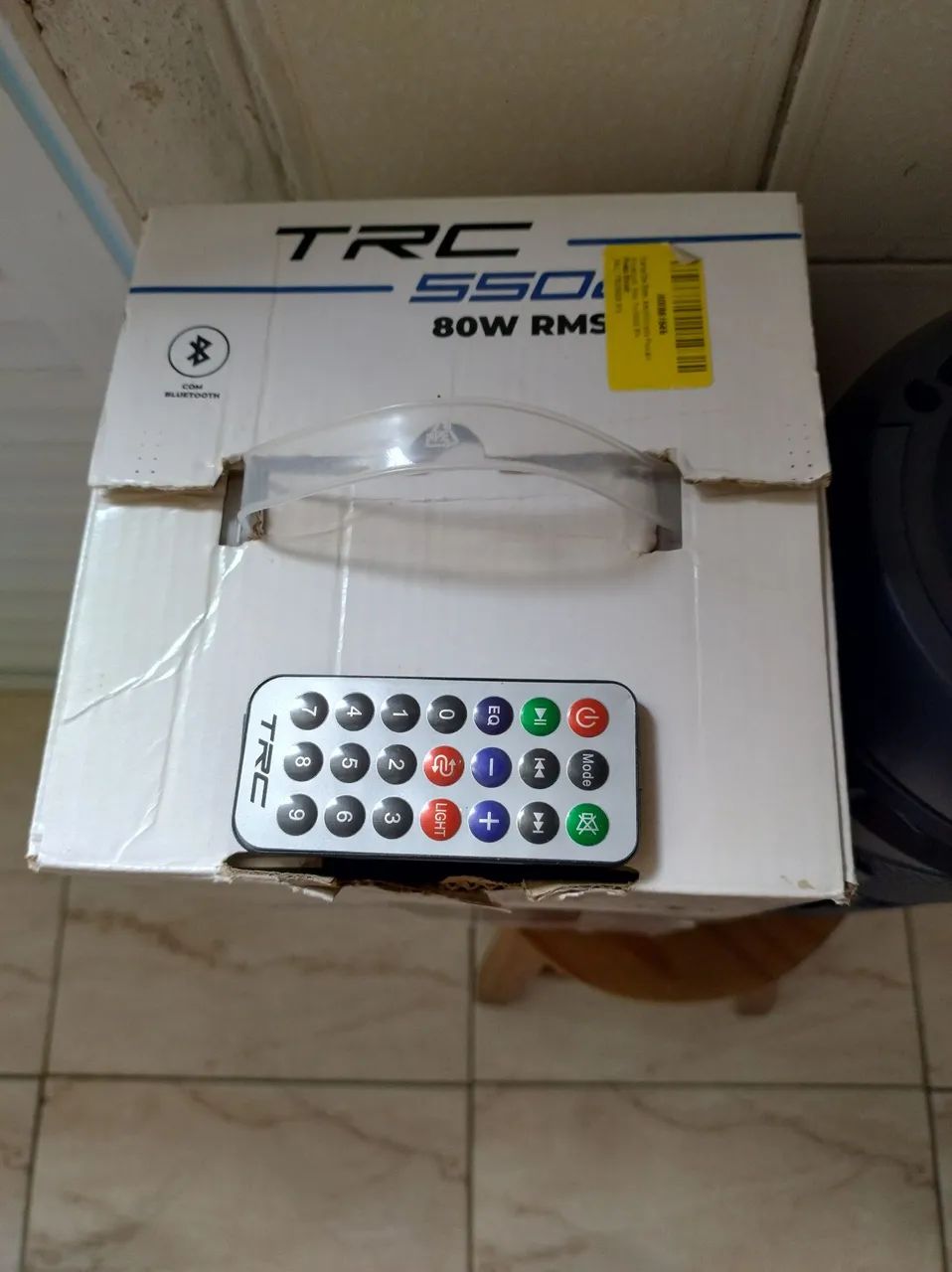Caixa de Som Bluetooth Portátil TRC-5508 - Foto 3