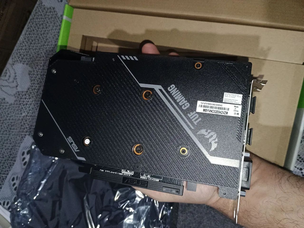 Placa de Vídeo ASUS TUF Gaming GeForce GTX 1660 Super OC 6GB GDDR6 - Foto 5