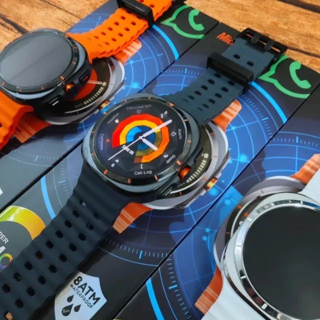 Relógio Smartwatch Su01 Ultra Serie 11 Amoled Gps Nfc 8atm