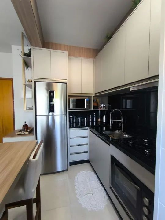 Apartamento com piscina, sacada e  elevador em Tijucas 