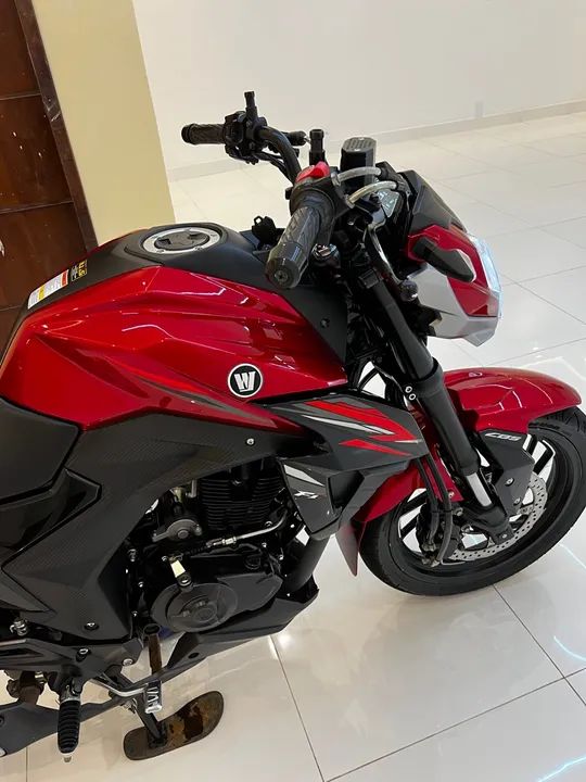 Motocicleta Haojue DR 160cc 2020/2021 Vermelha - Foto 5