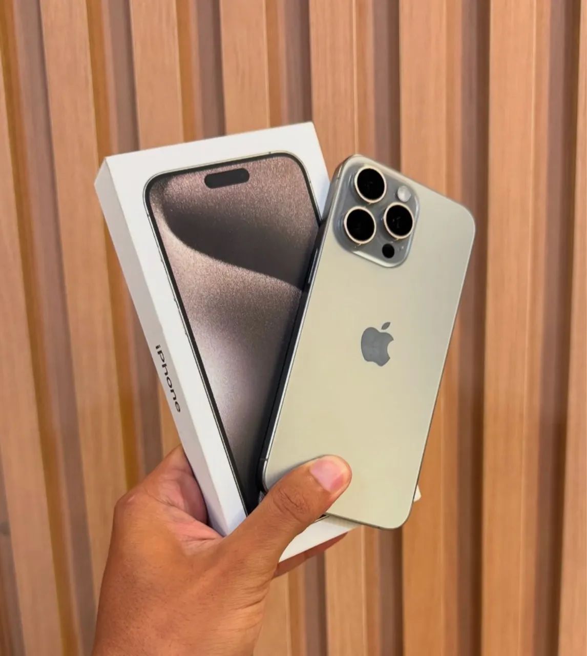 iPhone 15 pro Max 256 gigas - Garantia da Apple 