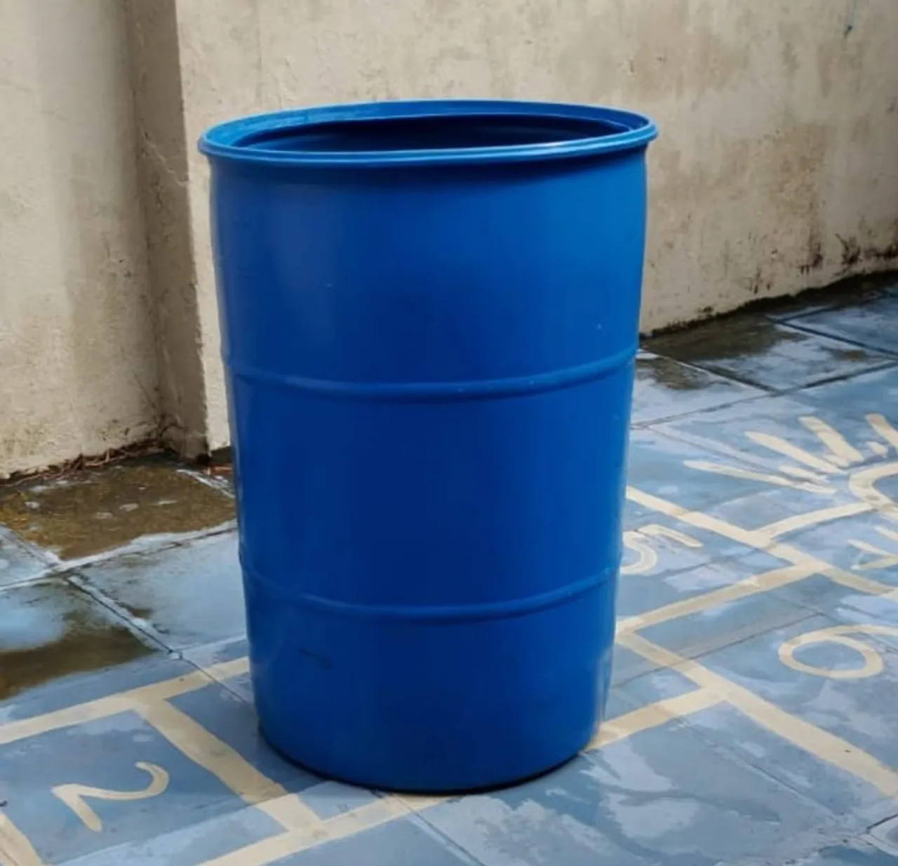 Tonel Plástico Azul