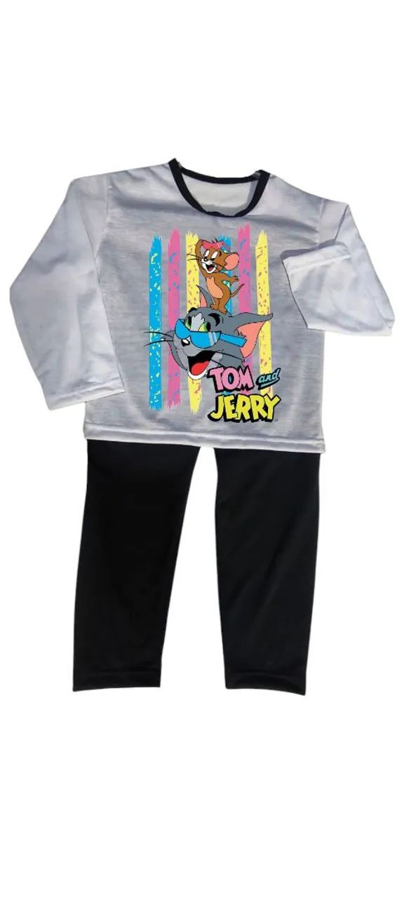 Conjunto pijama manga longa Infantil - Foto 2