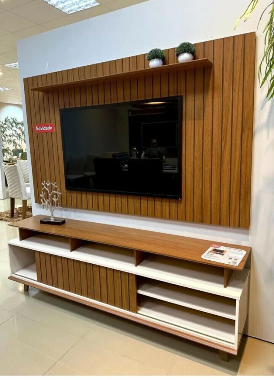 Rack com Painel Flow 1,80m - Entrega e Monta na Hora