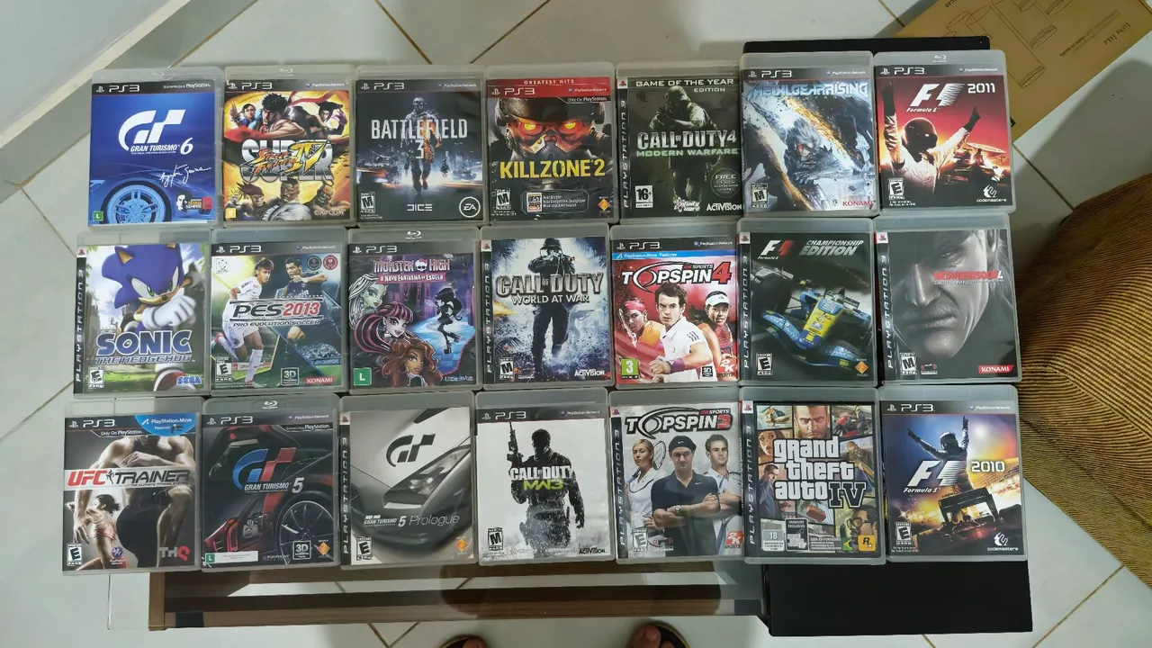 Jogos Originais Playstation 3 - Valores na descrição