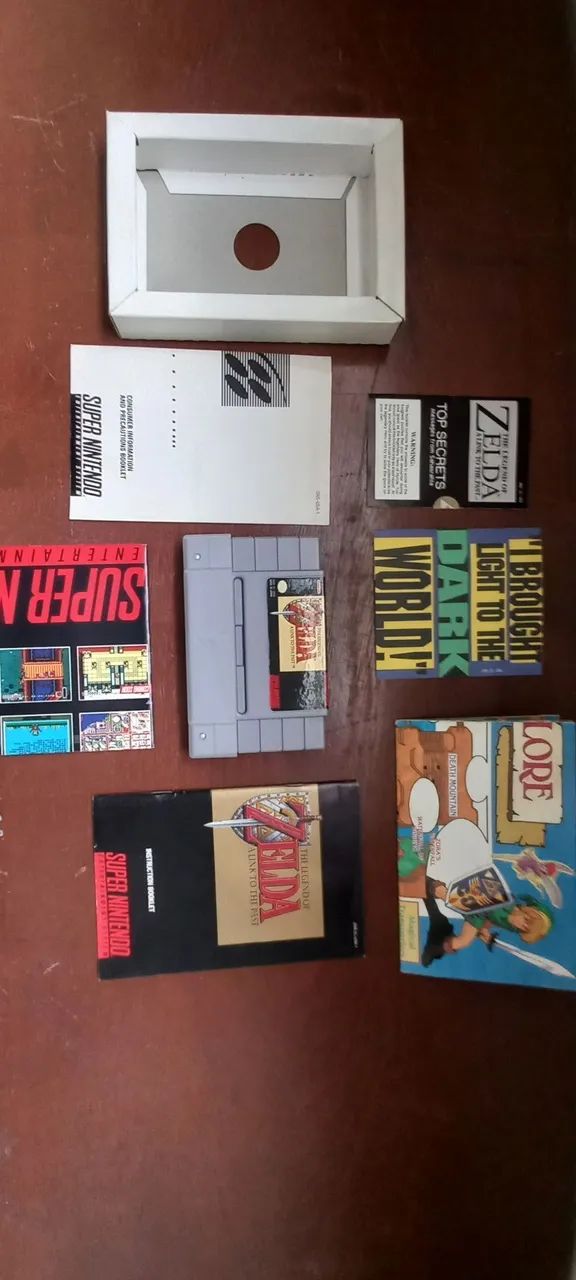 CARTUCHO ZELDA - SNES - ORIGINAL - Foto 2