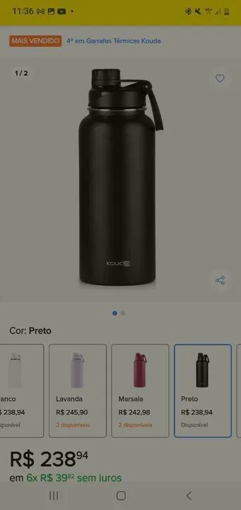 GARAFA TÉRMICA KOUDA NOVA - Foto 3