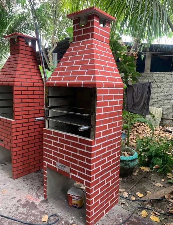 Churrasqueira pré-moldada  - Foto 2