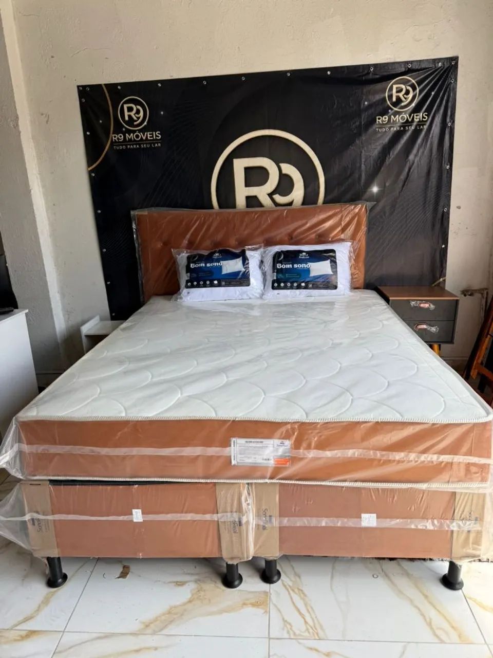 CAMA BOX QUEEN 158X198 MOLAS ENSACADAS  - Foto 3