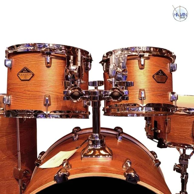 Bateria Acústica MICHAEL LEGACY / BIRCH Cor Forest - Shell Pack, Nova, Envio  - Foto 2