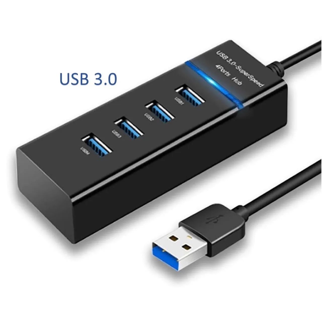 Extensor USB HUB 2.0 OU 3.0 pra dados ou carregador