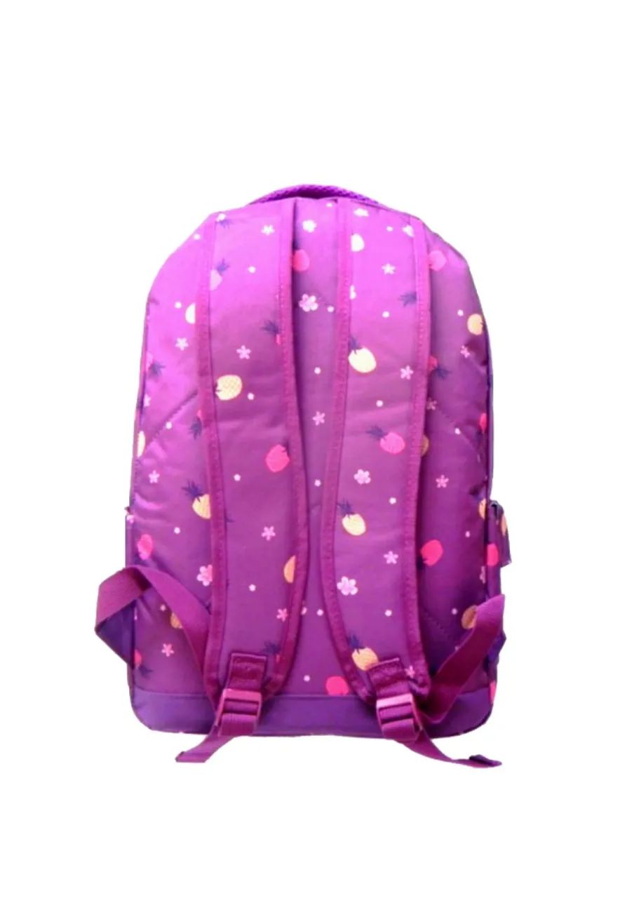 MOCHILA - ESTAMPA ABACAXI ROXO  - Foto 3