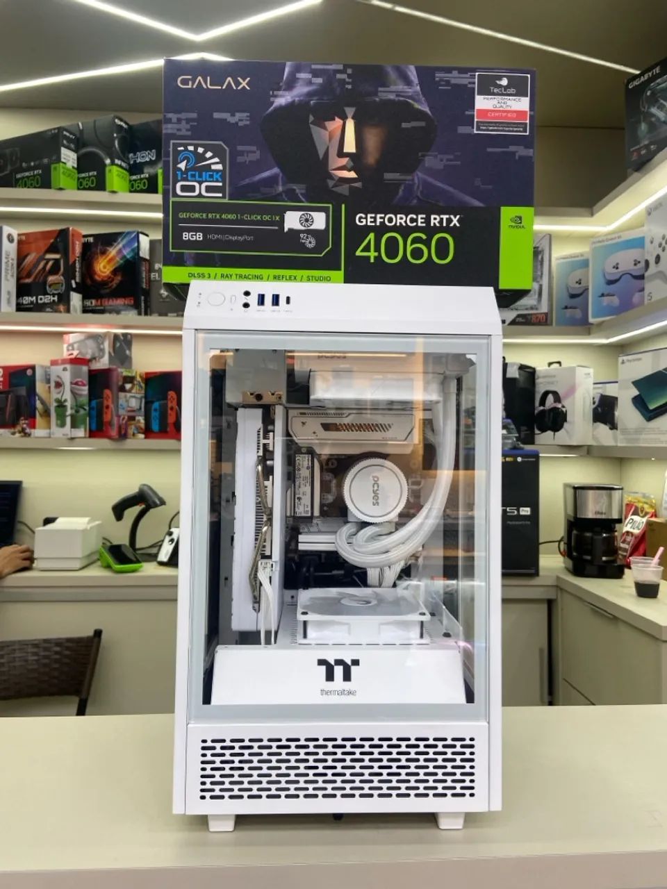 MINI PC GAMER RYZEN 5 9600X + RTX 4060 8GB+ 32GB DDR5 + 2TB SSD