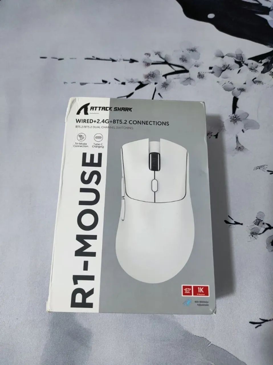 Attack Shark R1 Gaming Mouse - 3 Connection Modes64312830092801120