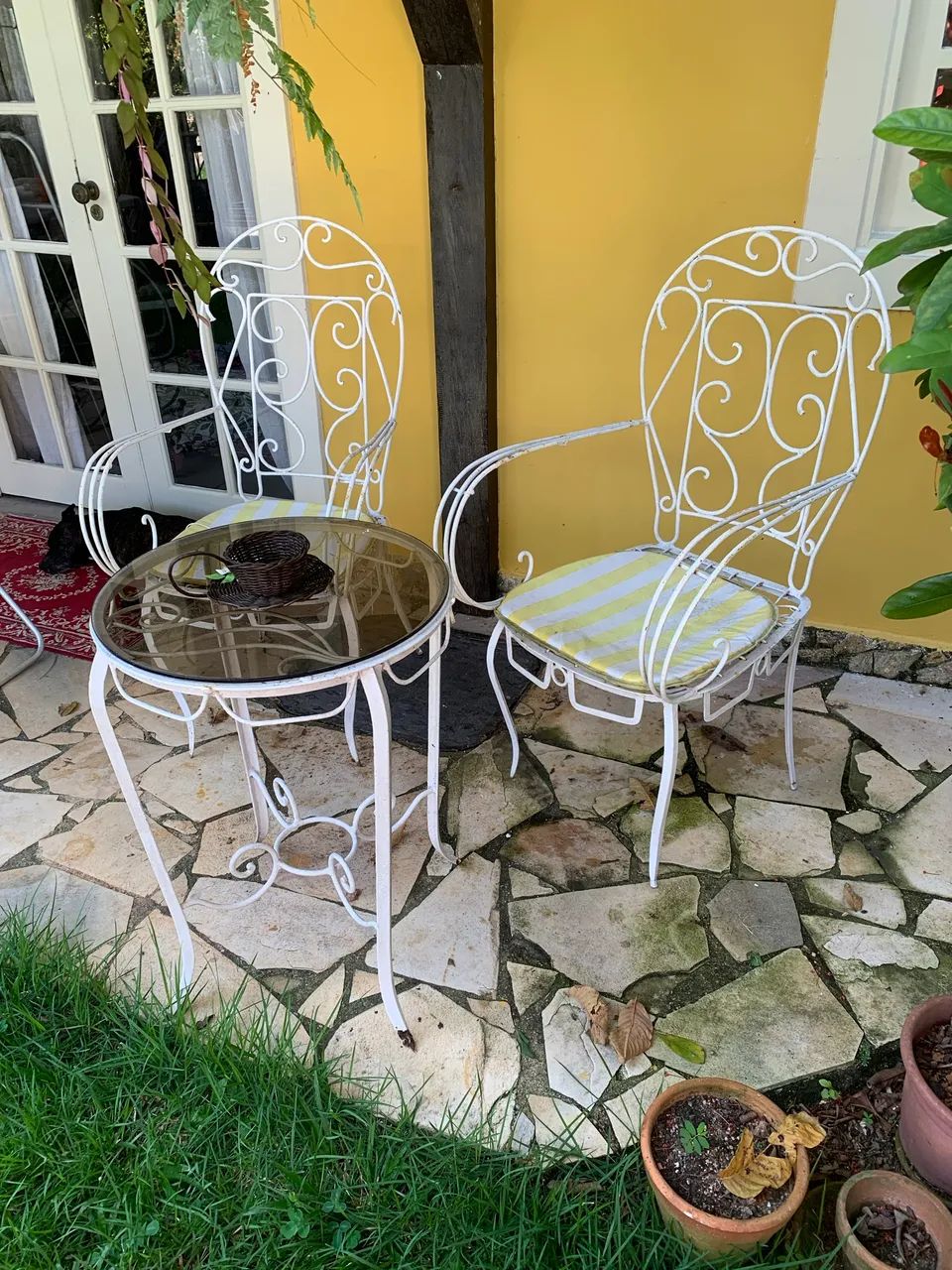 Mesinha cadeiras vintage - Foto 2