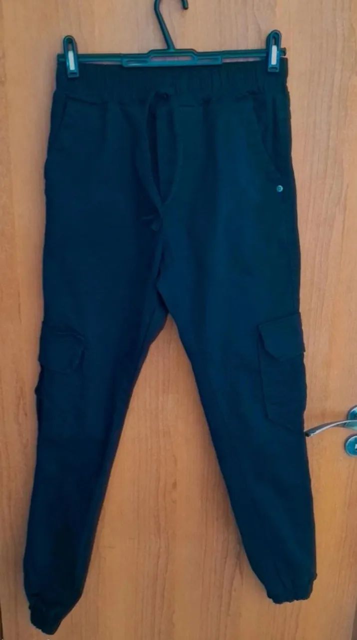Calça Cargo Preta