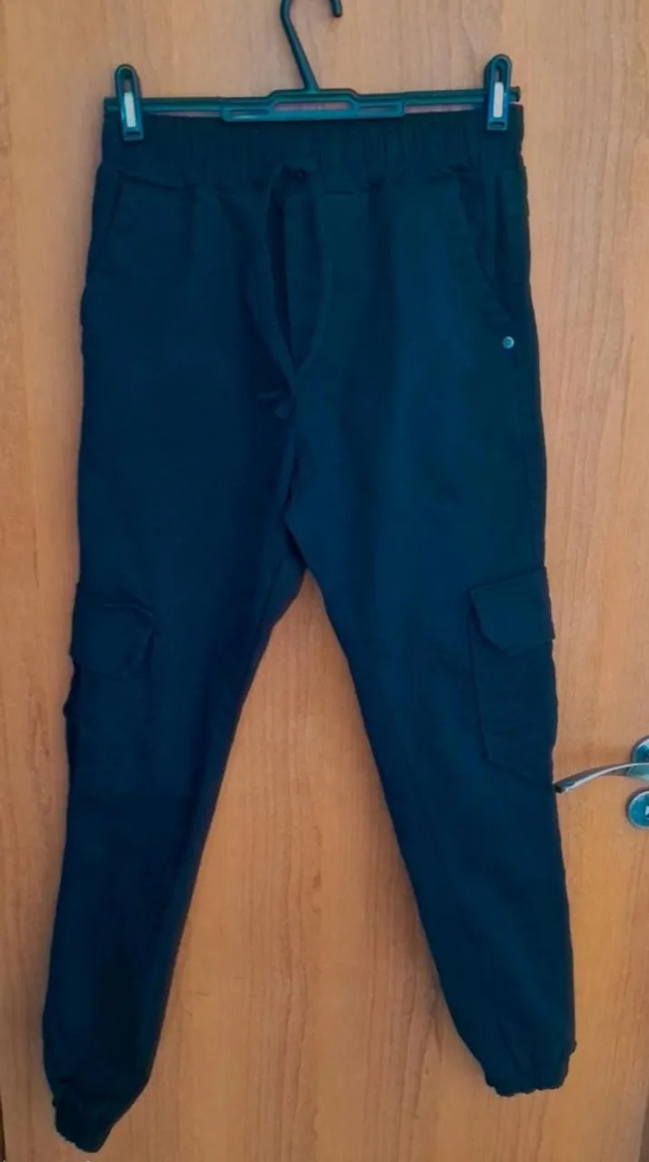 Calça Cargo Preta