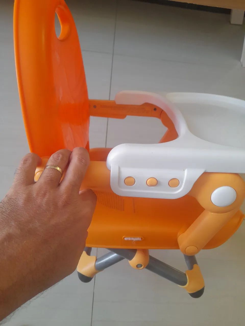 Cadeira de Alimentação Ajustável para Bebê - Foto 4