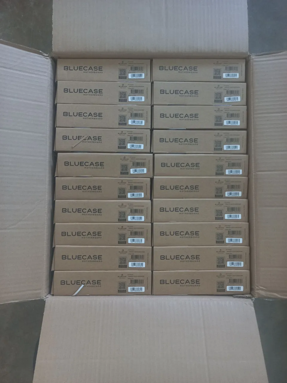 20 Placa de Vídeo Bluecase Motherboard - Nova - 20 unidades