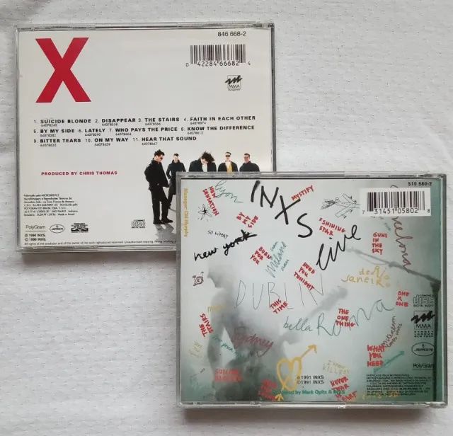Lote 2 CDs da banda INXS - Foto 3