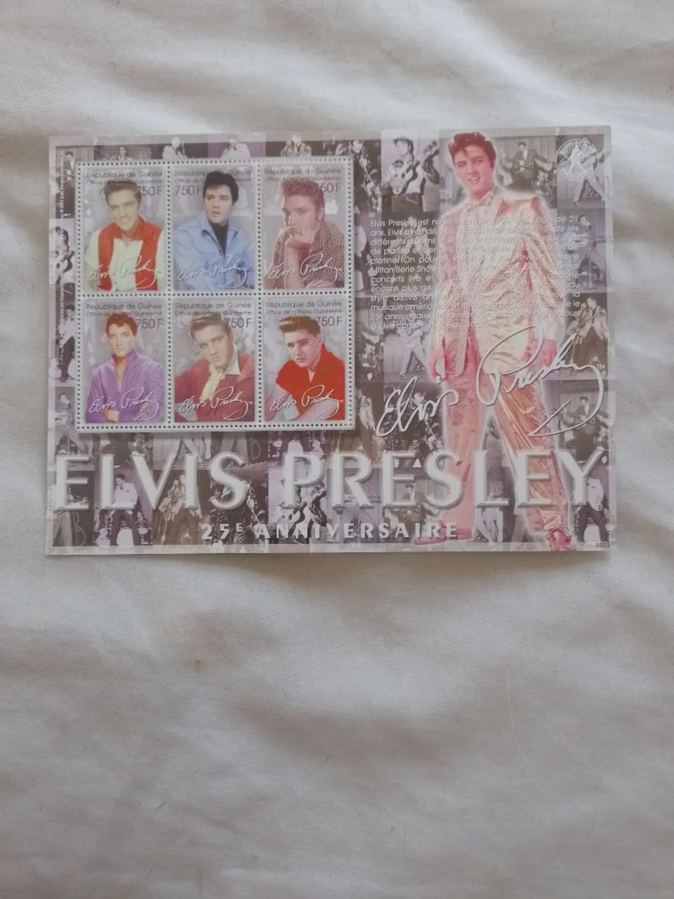 Lote de selos Elvis Presley. - Foto 5