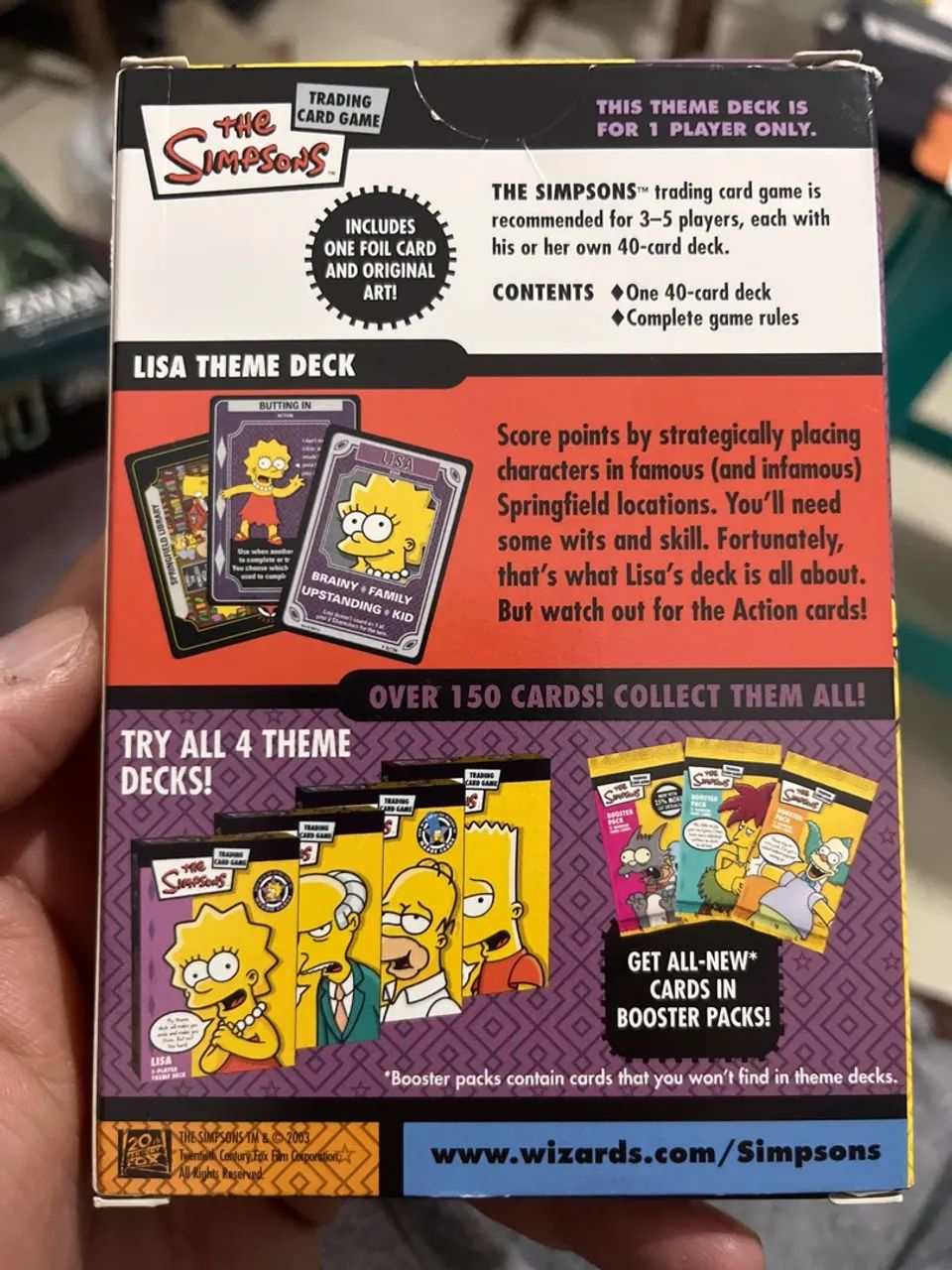 Trading Card Game The Simpsons Deck Lisa - Foto 2