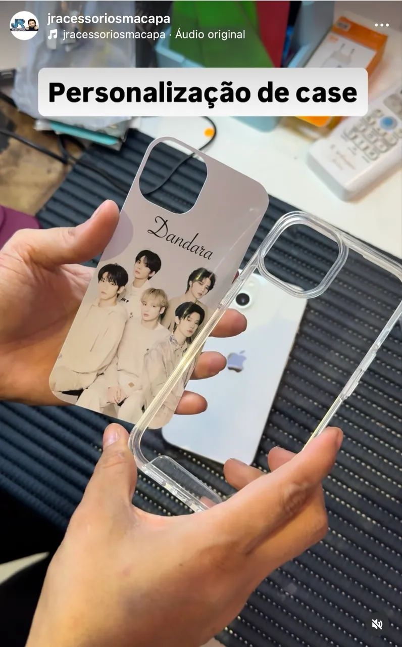 Personalização de capinhas 