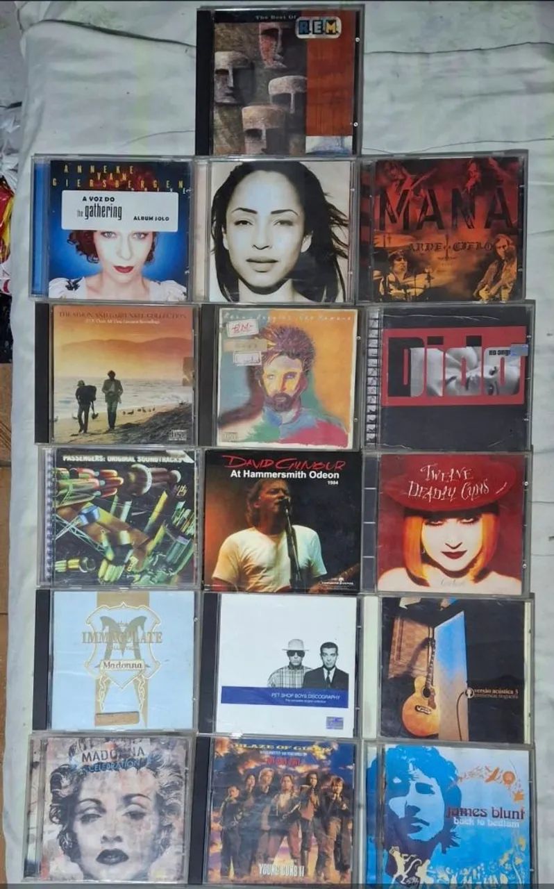 CDs de Rock Nacional e Pop internacional  - Foto 2