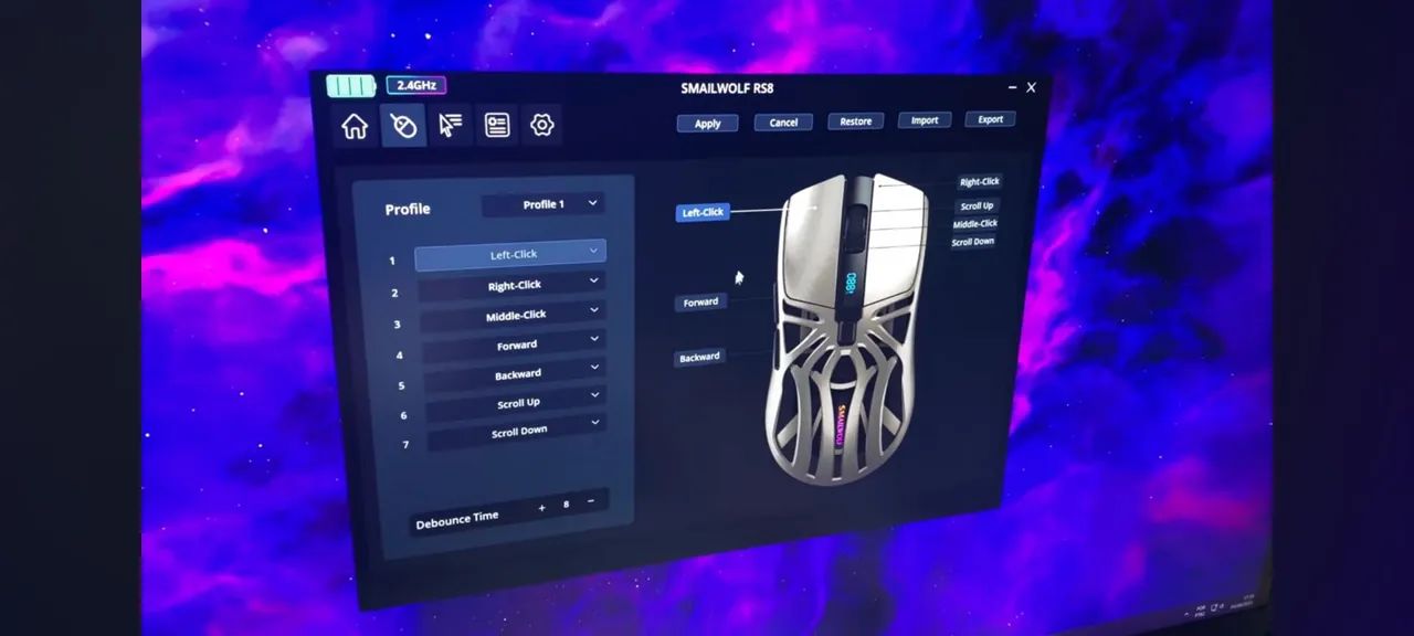 Mouse gamer smailwolf  - Foto 4