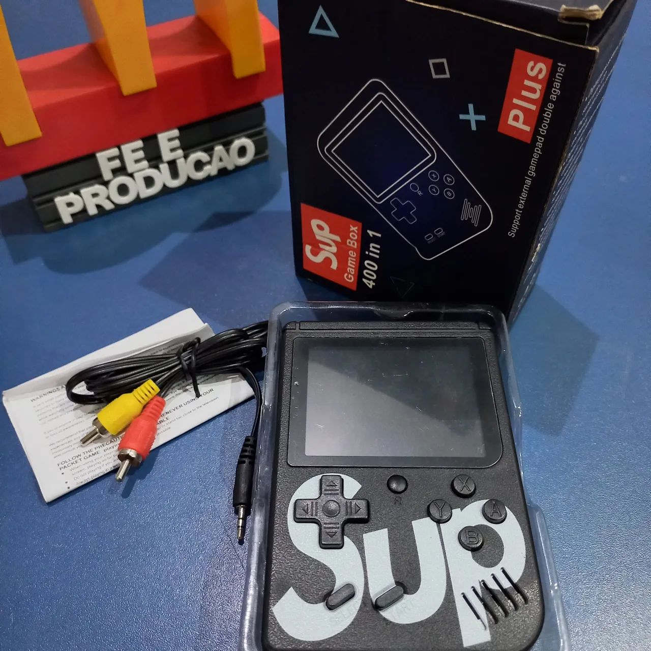 Video Game Portátil Sup 400 em 1