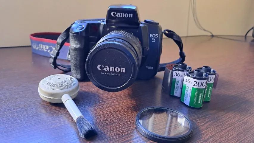 Câmera analógica SLR CANON EOS 5  - Foto 5