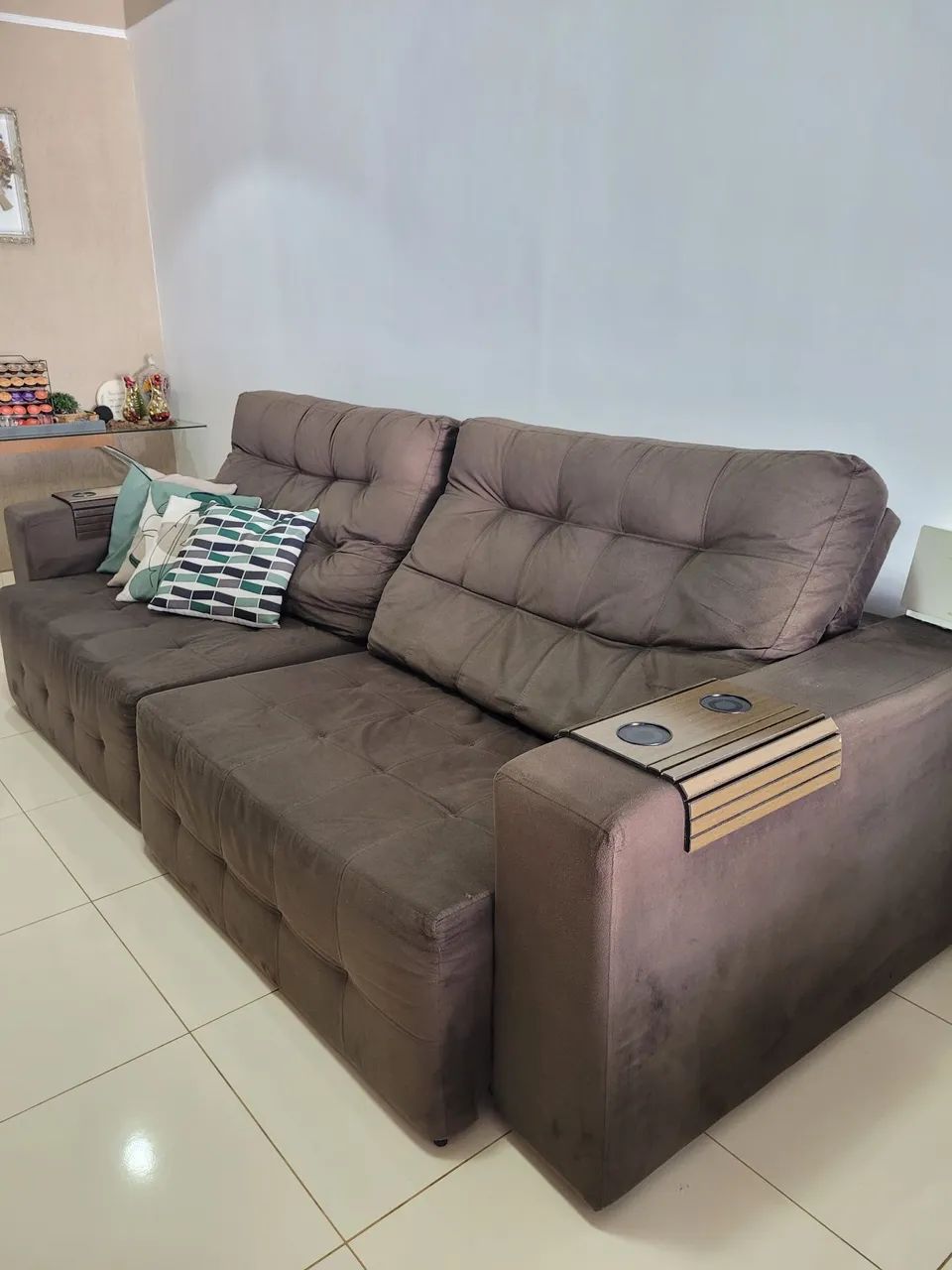 2.90 m Retractable and Reclining Sofa65581375658369120