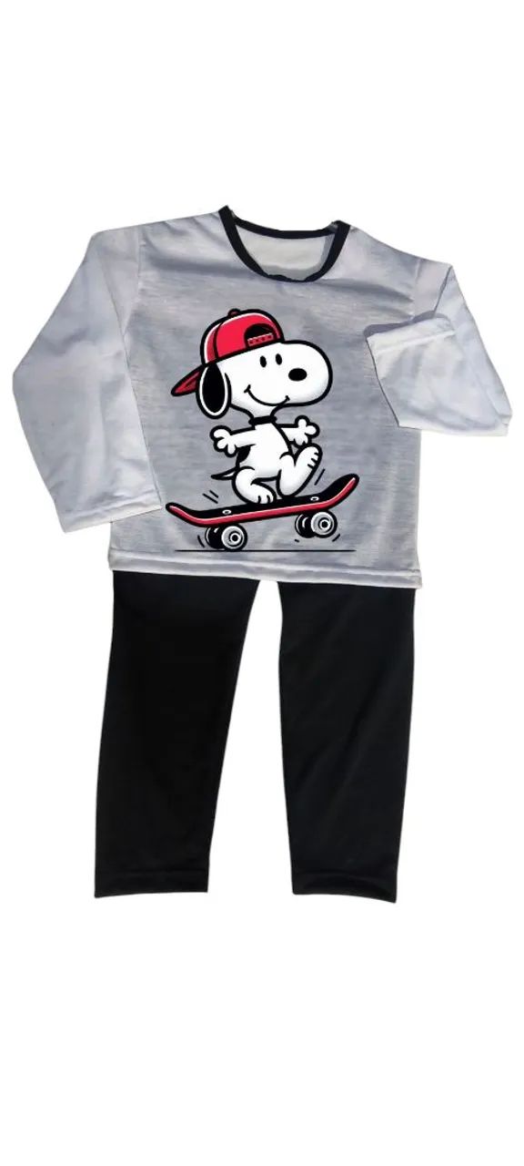 Conjunto pijama manga longa Infantil