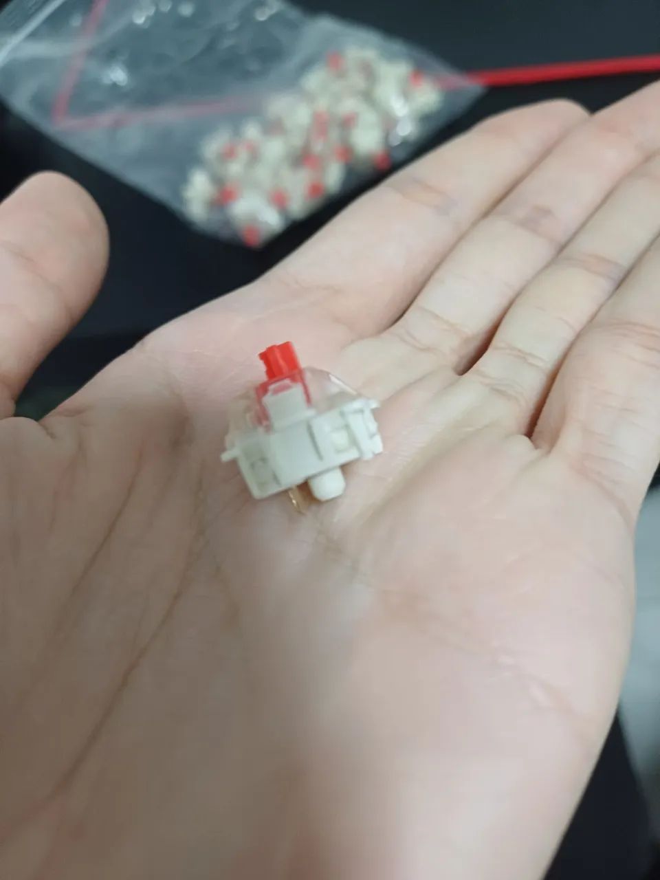 Kit 30 Switchs mecânicos GATERON originais e NOVOS funcionando, nunca usados. - Foto 2