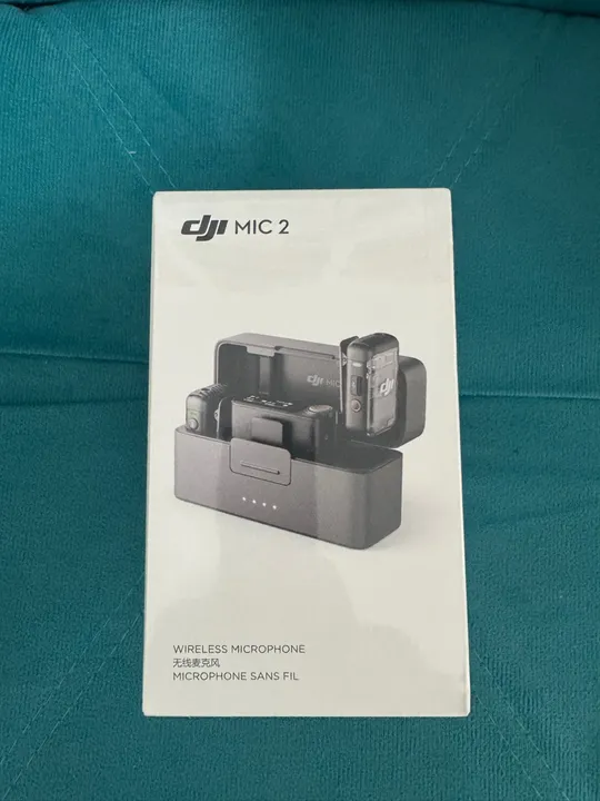 Microfone sem fio DJI MIC 2 e Mic Mini todos novos lacrados