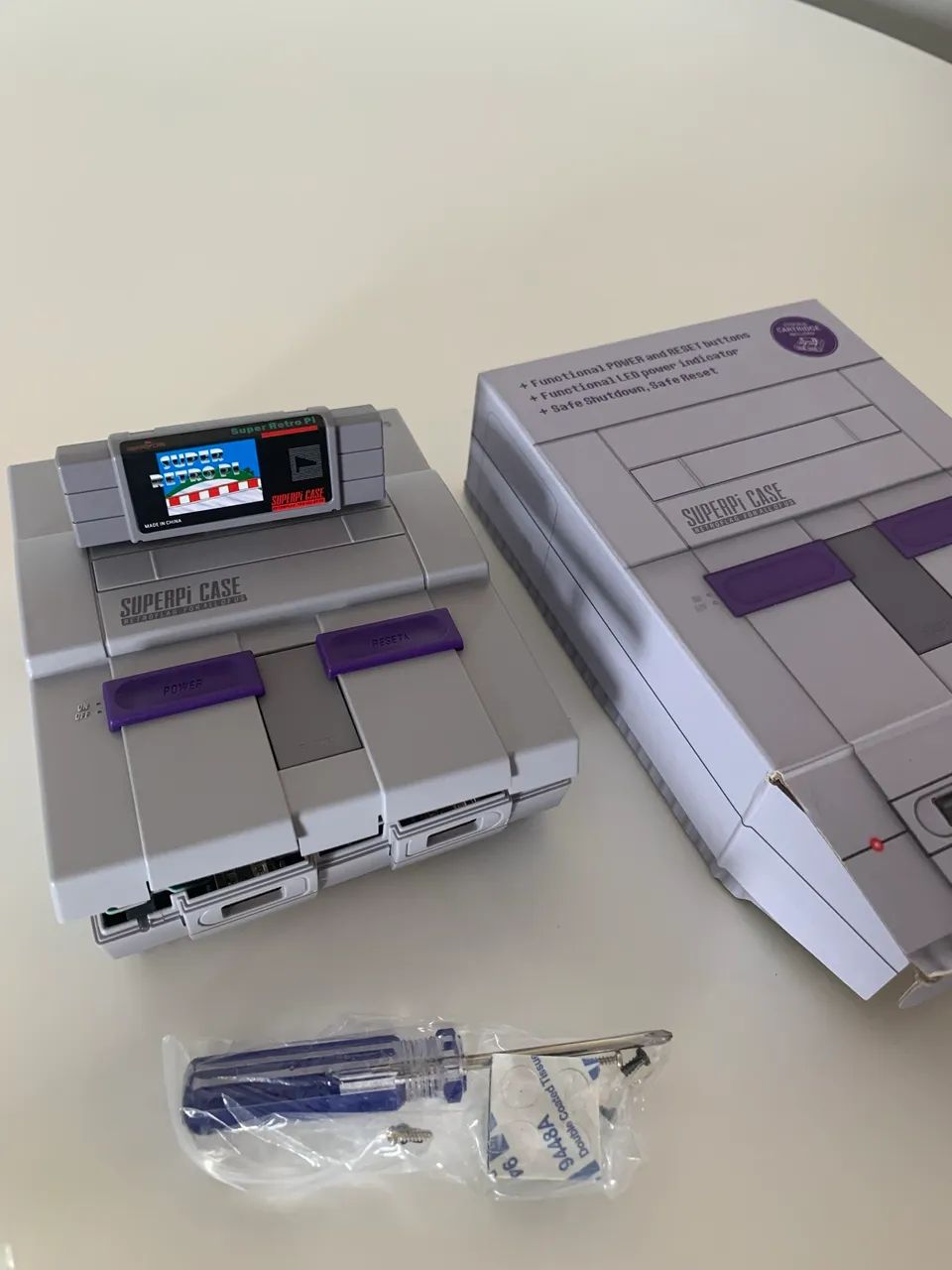 Case Super Nintendo Retroflag - Foto 4