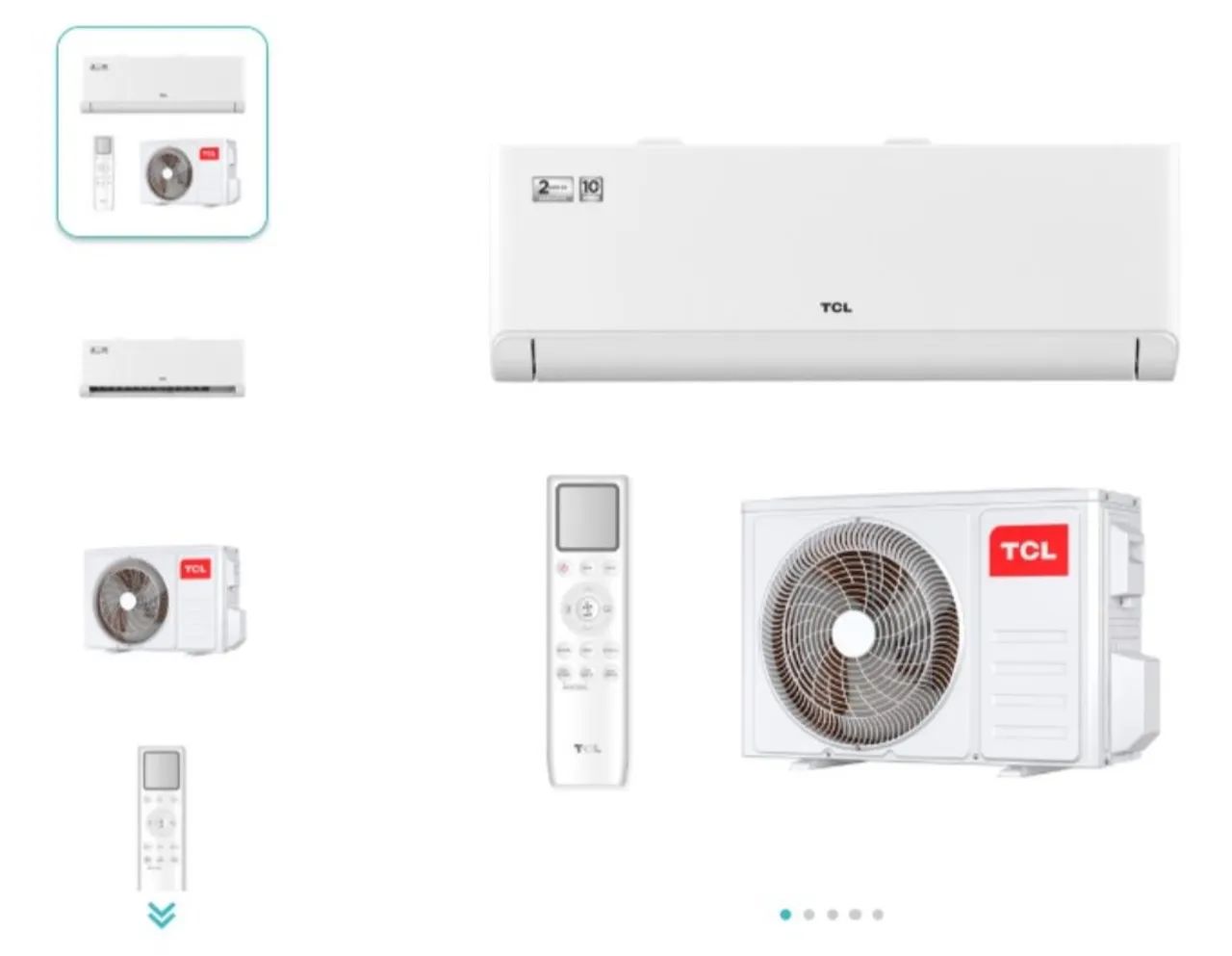 Ar condicionado TcL 9.000 Btus