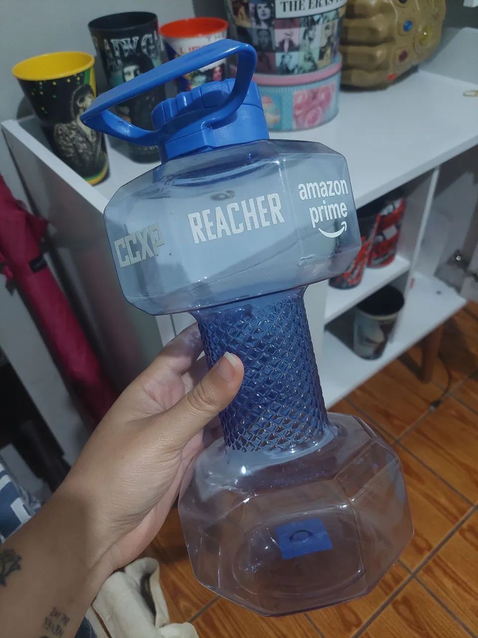Garrafa Reacher EXCLUSIVA CCXP24 AMAZON PRIME