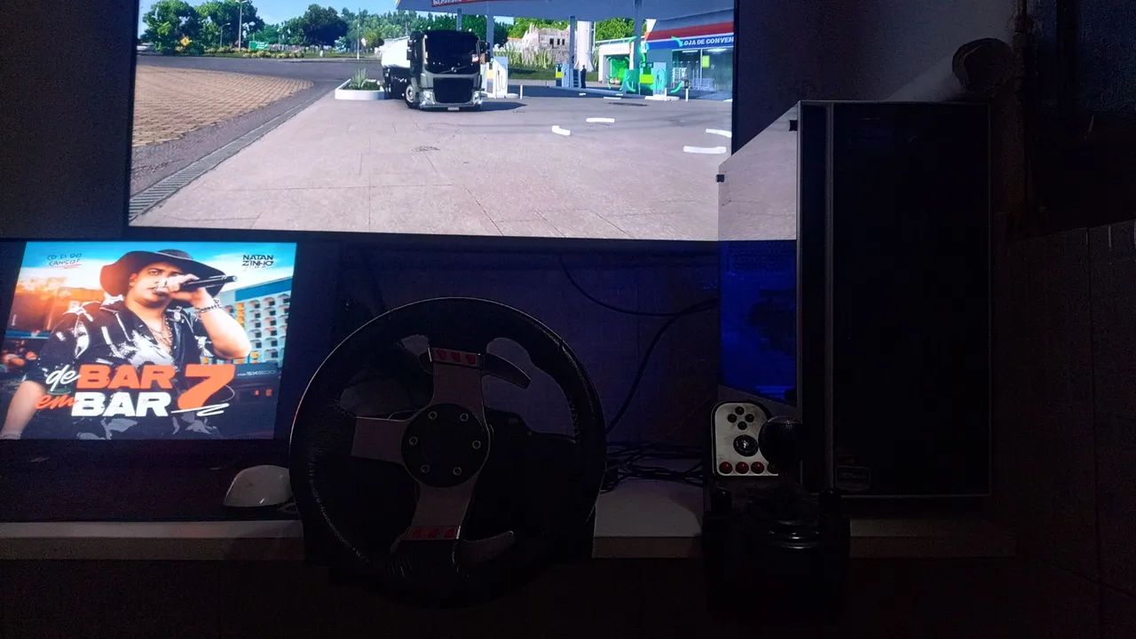 Volante G27 + PEDAL + CÂMBIO (leia descrição) - Foto 5