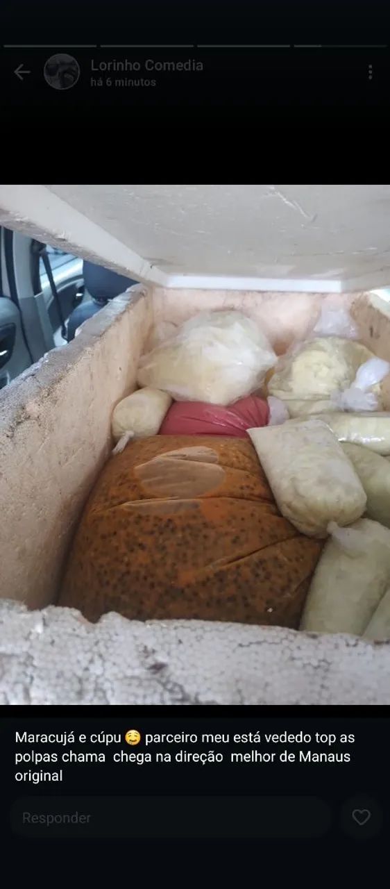 Polpa de maracujá , cupuaçu , taperebá e goiaba a pronta entrega 