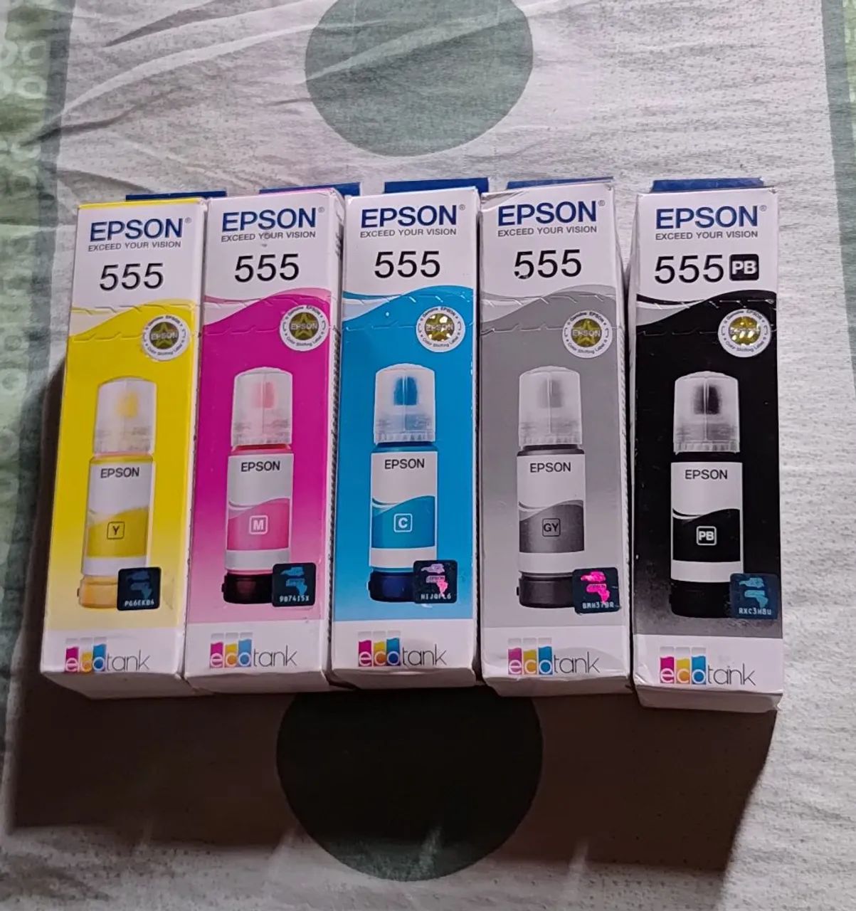 Tinta epson t555 original 